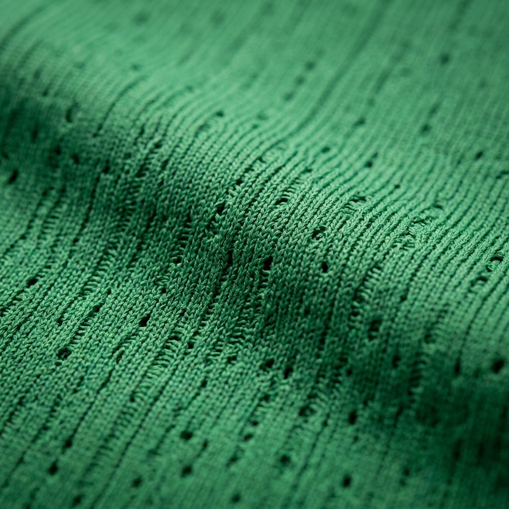 Fabric weave texture of the Meadow Green Away Kit
