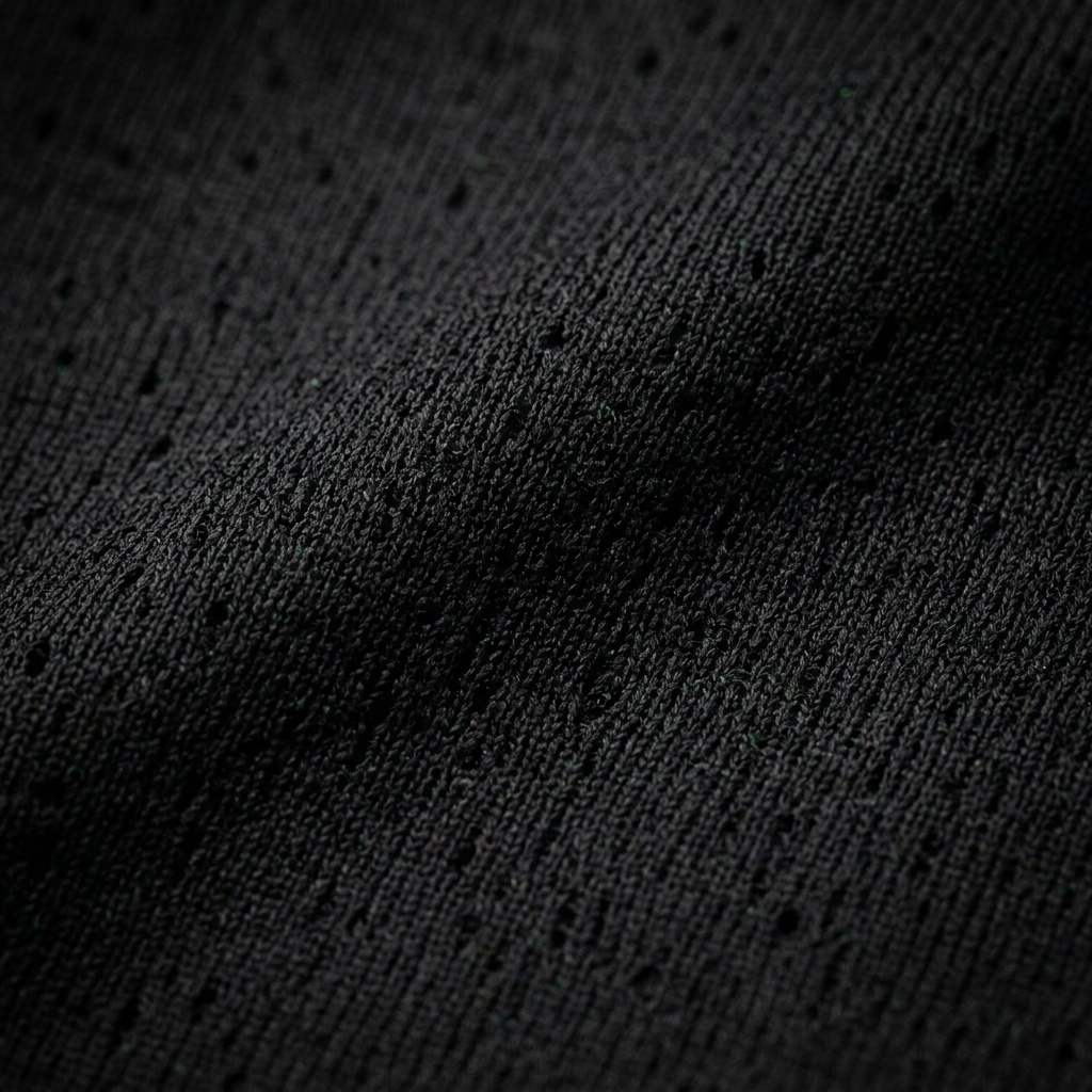 Fabric weave texture of the Night Match Black Kit